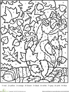 Halloween Color-by-Number | Number worksheets, Worksheets and ... Halloween Color-by-Number | Number worksheets, Worksheets and ...