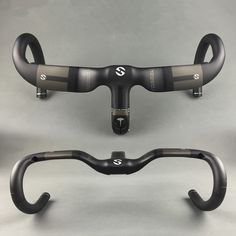 Toseek UD Carbon Fiber Road Bike Handlebar Matte Racing Aero Handlebar Drop Bar