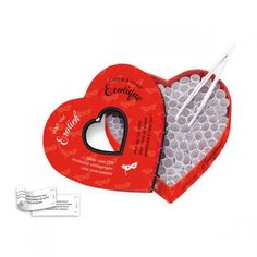 Saint Valentin cristal ours en peluche Cœur rose avec poème Boîte Cadeau Unique Cadeau