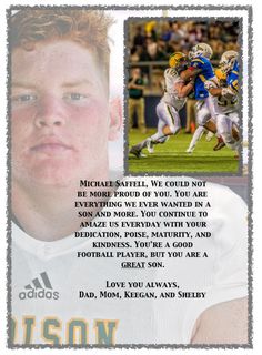 high school football program ad template google search baseball programs template