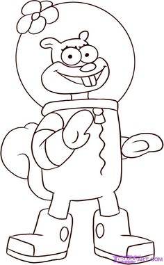 sandy cheeks spongebob printable coloring pages can be printed and is a great free printable item if you like printable spongebob coloring pages then check - Sponge Bob Coloring sandy cheeks spongebob printable coloring pages can be printed and is a great free printable item if you like printable spongebob coloring pages then check - Sponge Bob Coloring