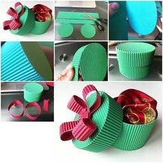 How To Make Pretty Corrugated Boxes Step By DIY Tutorial Instructions How To Make Pretty Corrugated Boxes Step By DIY Tutorial Instructions