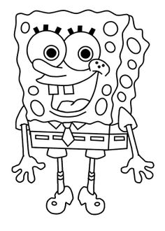 20 Best Spongebob Coloring Page Images Pages Spongebob Having Fun Coloring Page Hy Cartoon Drawings Easter Colouring