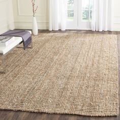 Affordable Natural Fiber Area Rugs Jute Sisal And Es Gaines Hand Woven Natural Area Rug