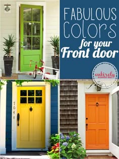Paint Front Door Ideas front door ideas | front doors, doors and house Paint Front Door Ideas front door ideas | front doors, doors and house