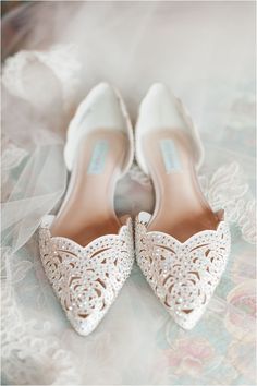 Virginia Barn Wedding as seen on Hill City Bride Wedding Blog - shoes Bridal Style