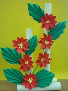 Kwiaty z papieru, ikebana, prace plastyczne, Dariusz Żołyński, flowers paper, paper flower, prace z papieru