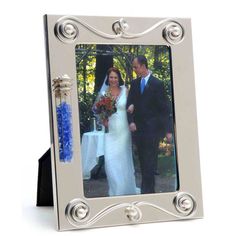 63 Best Jewish Wedding Gifts Images On Pinterest Weddings Jewish Wedding Gift Crushed Gl Picture Frame