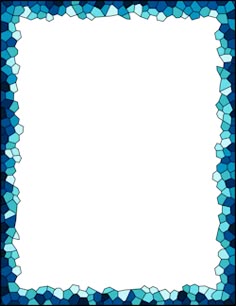 blue borders design