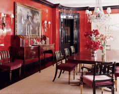 1044 Best Red Interiors Decor Images On Pinterest In 2018 Maisons 20 Ways To Pull Off A Red Wall Without Going Overboard