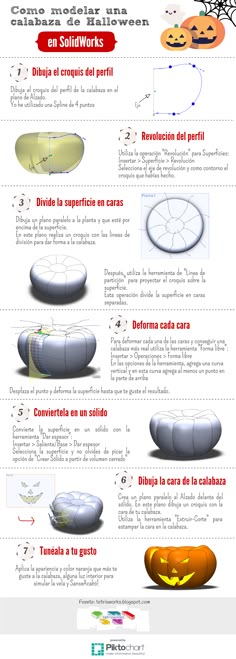 100 best solidworks tutorial images on pinterest solidworks ca mo modelar una calabaza de halloween con solidworks tutorial infografa a solidworks