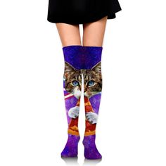 Womens/Girls French Bulldog Casual Socks Dresses Over The Knee High Socks 23.6 Womens/Girls French Bulldog Casual Socks Dresses Over The Knee High Socks 23.6