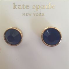Blue And Mint Flower Stud Earrings Boutique Flowers Kate Spade Studs Nwt Earrings Purchased A Few Days Ago At Nordstrom Rack