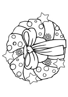 free online wreath colouring page kids activity sheets christmas colouring pages - Present Coloring Page free online wreath colouring page kids activity sheets christmas colouring pages - Present Coloring Page