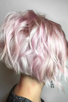 Pastel Pink And Blonde Hair Pastel Ombre Long Bob Blondes Hair