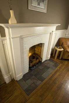 19 Best Tile Hearth Ideas Images Fire Places Fireplace Design
