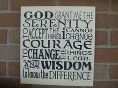 Serenity Prayer Wall Decor serenity prayer chic home decor wood sign wall artcasigndesign Serenity Prayer Wall Decor serenity prayer chic home decor wood sign wall artcasigndesign