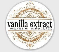 labels for the vanilla bottles from the kitchen pinterest