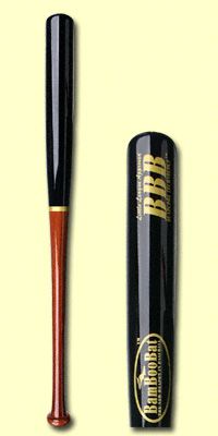 bamboobat bamboo wood youth baseball bat hgbby brown black