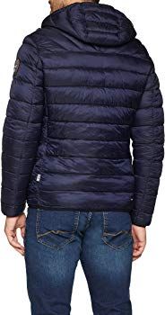 Napapijri Aerons Hood Herren Jacke,Blau (Blu Marine 176 Napapijri Aerons Hood Herren Jacke: : Bekleidung