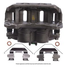 Disc Brake Caliper-R-Line Unloaded Caliper with Bracket Rear Right fits Mustang