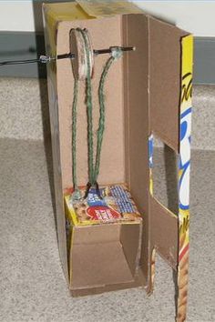 Model Elevator Things You Ll Need Cardboard Cereal Box Scissors Building A Model Elevator Is Great Way To Have Fun With Your Children And Educate Them At The Same Time This May Seem Like An Expensive Undertaking