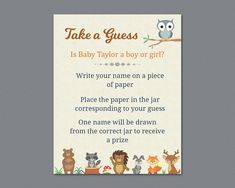 raffle sign ideas