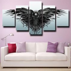 A0 A1 A2 A3 Game of Thrones Night King Ice Dragon Poster Large Wall Art Print