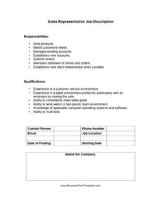 store manager job description