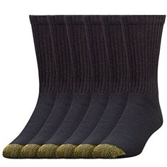 HOT NEW 3Pairs Pack Men/'s Striped Black Stretch Cotton Over The Calf Dress Socks