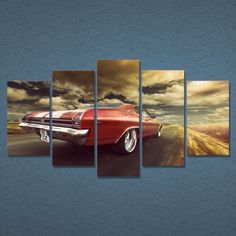 YANFFEN 5 Pannelli Canvas HD Stampe su Tela Decorazione Casa Poster Moderna Foto Decorazione da Parete Home Decor Wall Art HD Stampa 1960 Mercedes 300 Car Sports Car YANFFEN 5 Pannelli Canvas HD Stampe su Tela Decorazione Casa Poster Moderna Foto Decorazione da Parete Home Decor Wall Art HD Stampa 1960 Mercedes 300 Car Sports Car