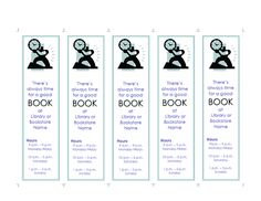 free printable bookmark templates