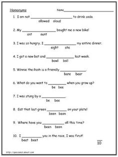 what is the difference between homonyms and homophones english