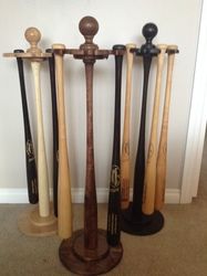 9 Best Baseball Bat Displays Images Display 10 Bat Floor Display Baseball Bo Staff Wood Projects Sweet