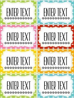 free classroom decor labels editable black and white options