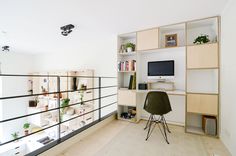 loft wohnung buhne gestalterische kreativitat, trendige moderne wohnung interieur im minimalistischen design #möbel, Design ideen