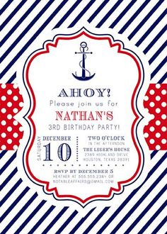 nautical invite template