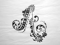 letter design a