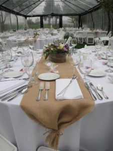 Table Runner On Round Wedding Burlap Diy Runners Table Runner On Round Wedding, Round Wedding Tables With Runners