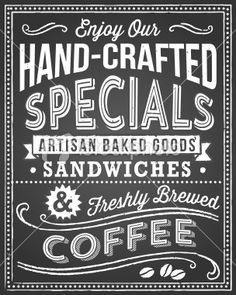 82 best menu boards images on pinterest chalk board chalkboard