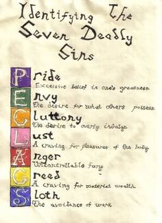 493 best 7 sins and 7 virtues images on pinterest in 2018 7 sins