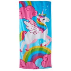 Jumping Bean Beach Towel Patches Unicorn Tween Rainbow Pineapple Cactus