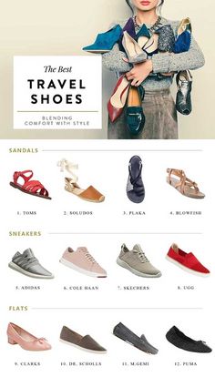 Proof That It S Possible To Pack For Europe In A Carry On Study The 12 Best Travel Shoes For Women Don T Sacrifice Comfort Or Style