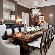 44 Best The Dining Room Images On Pinterest Theodore Alexander Theodore Alexander Dining Table A Rosewood And Stainless Steel Mounted Extending Two