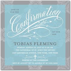 confirmation invitations gracious lace front rose layout ideas