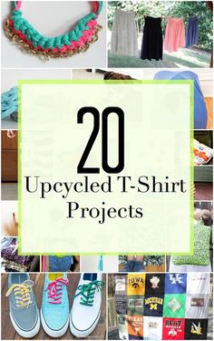 Don T Throw Those Old Tshirts Away Turn Them Into Useful 20 Diy Upcycled T Shirt Projects