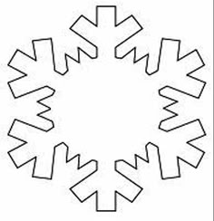 christmas snowflake templates