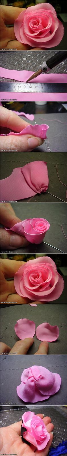 179 best silk flowers images in 2019 fabric flowers silk paper flower making videos dailymotion
