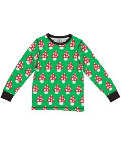 Maxomorra ADULT Top LS Mushroom Langarmshirt