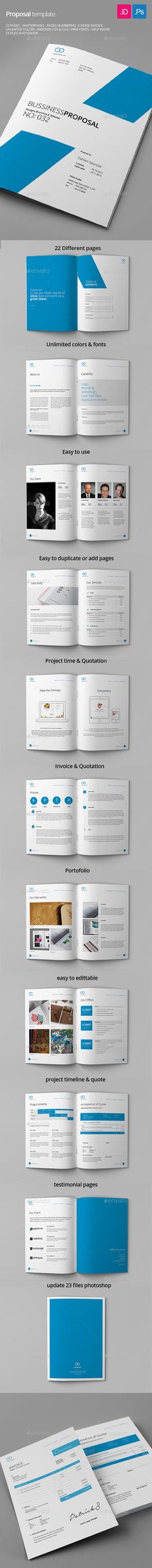 Proposal Proposals, Adobe indesign and Brochure template - indesign invoice template Proposal Proposals, Adobe indesign and Brochure template - indesign invoice template